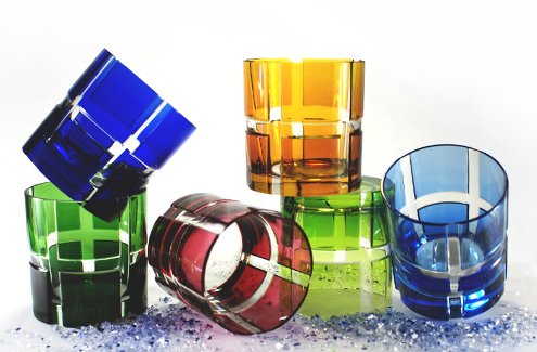 Whiskeytumbler Quadrone Leadcrystal