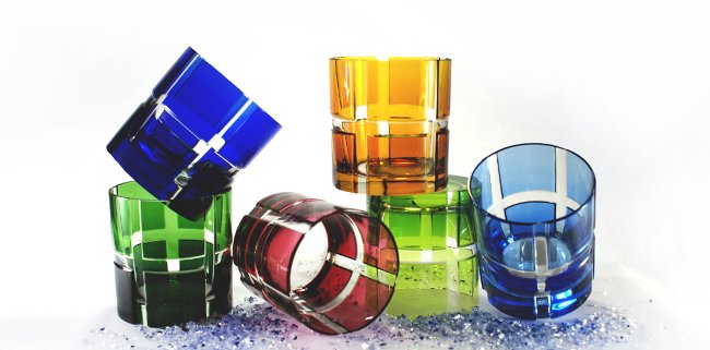 Whiskeytumbler Quadrone Leadcrystal