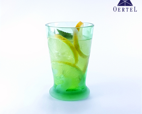 Glas mit Limonade