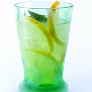 Glas mit Limonade
