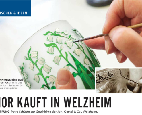 Zeitungsartikel zur Geschichte von OertelCrystal