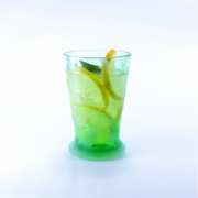 Glas mit Limonade